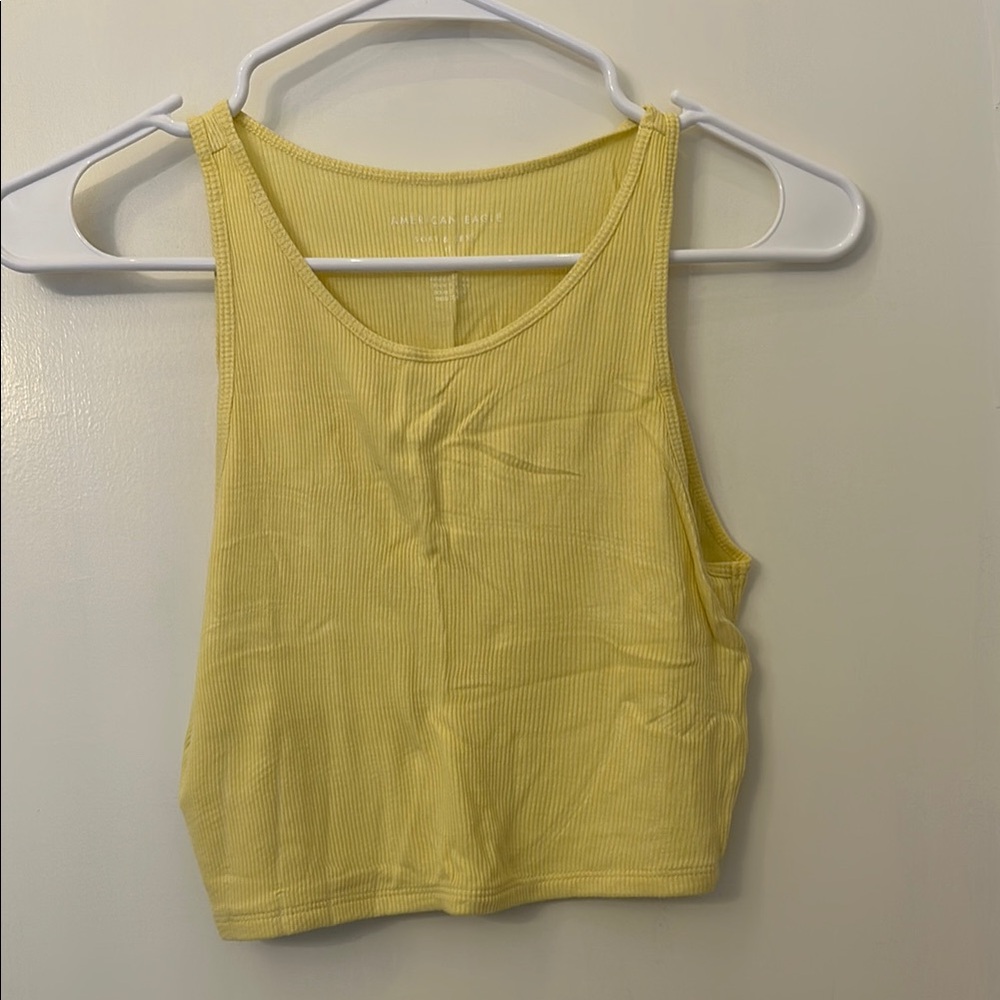 Yellow American Eagle Soft and Sexy Tank